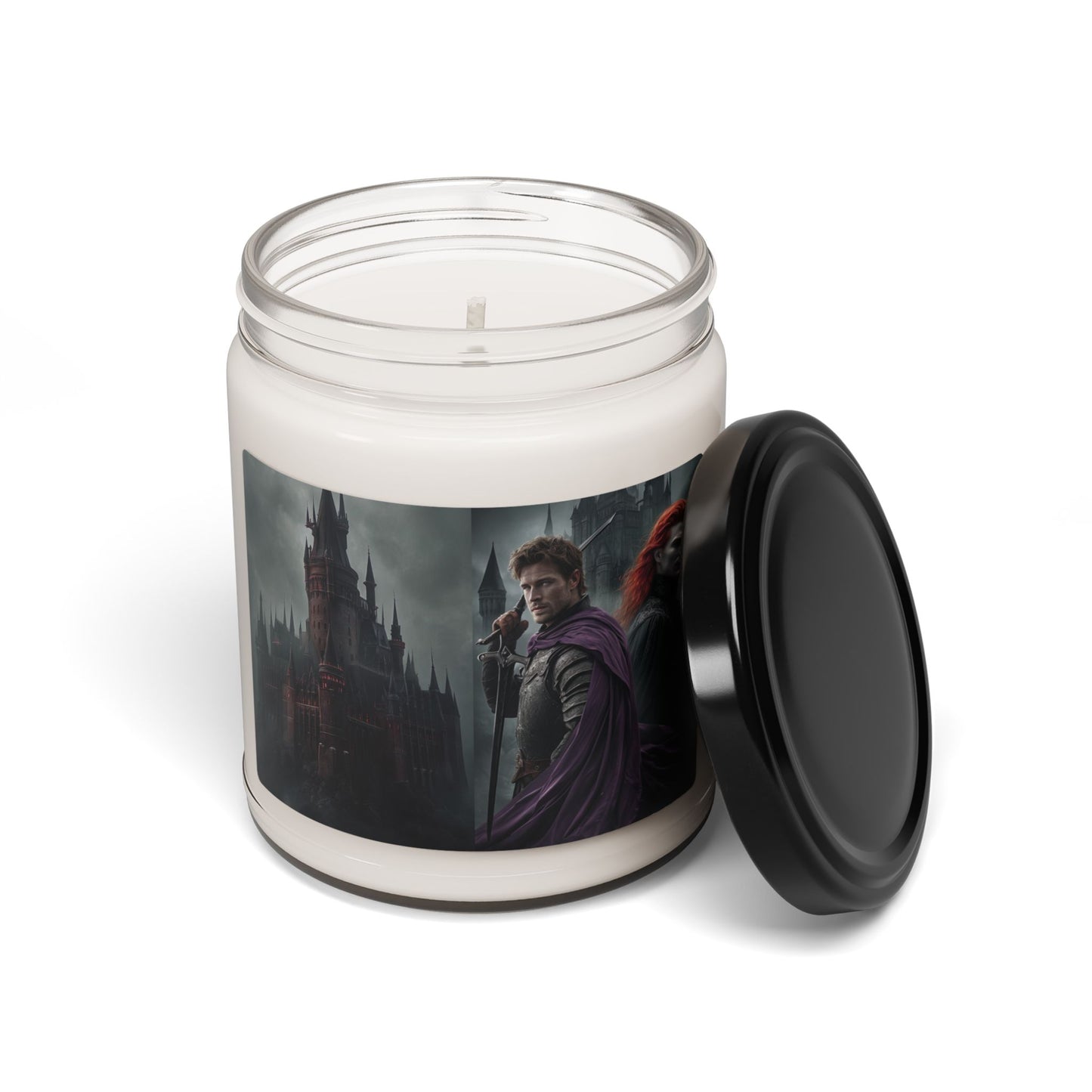Fantasy-Themed Scented Soy Candle, (Candle Match Books)Perfect Gift for Book Lovers, Cozy Home Decor, Halloween Decor, Unique Candle Gift, Magical Atmosphere