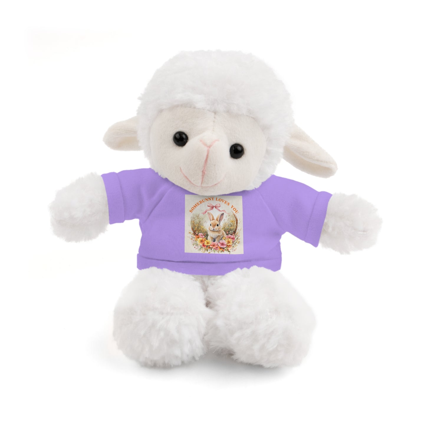 Personalized Stuffed Animal with Tee - ‘Somebunny Loves You’ Bear