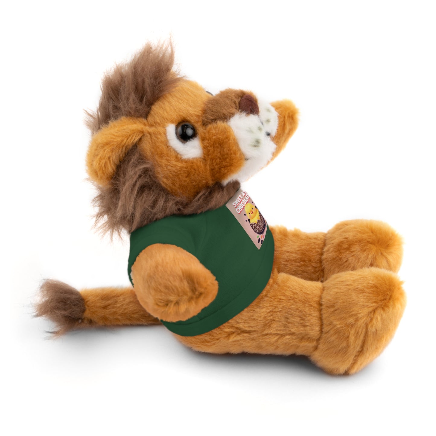 Sweet as Chocolate Stuffed Animal - Adorable Plush Toy with Tee