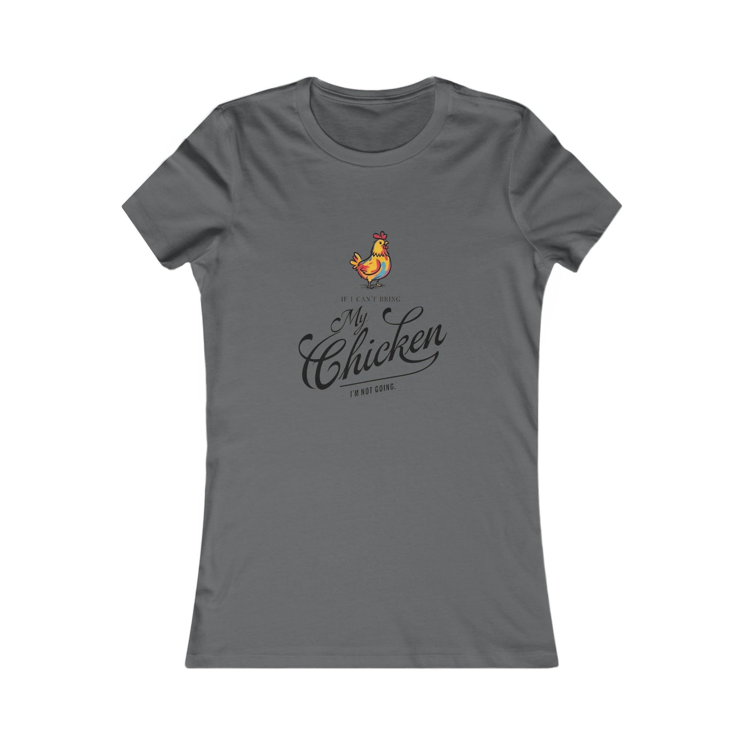 Funny Women's Chicken Graphic Tee | Perfect for Animal Lovers