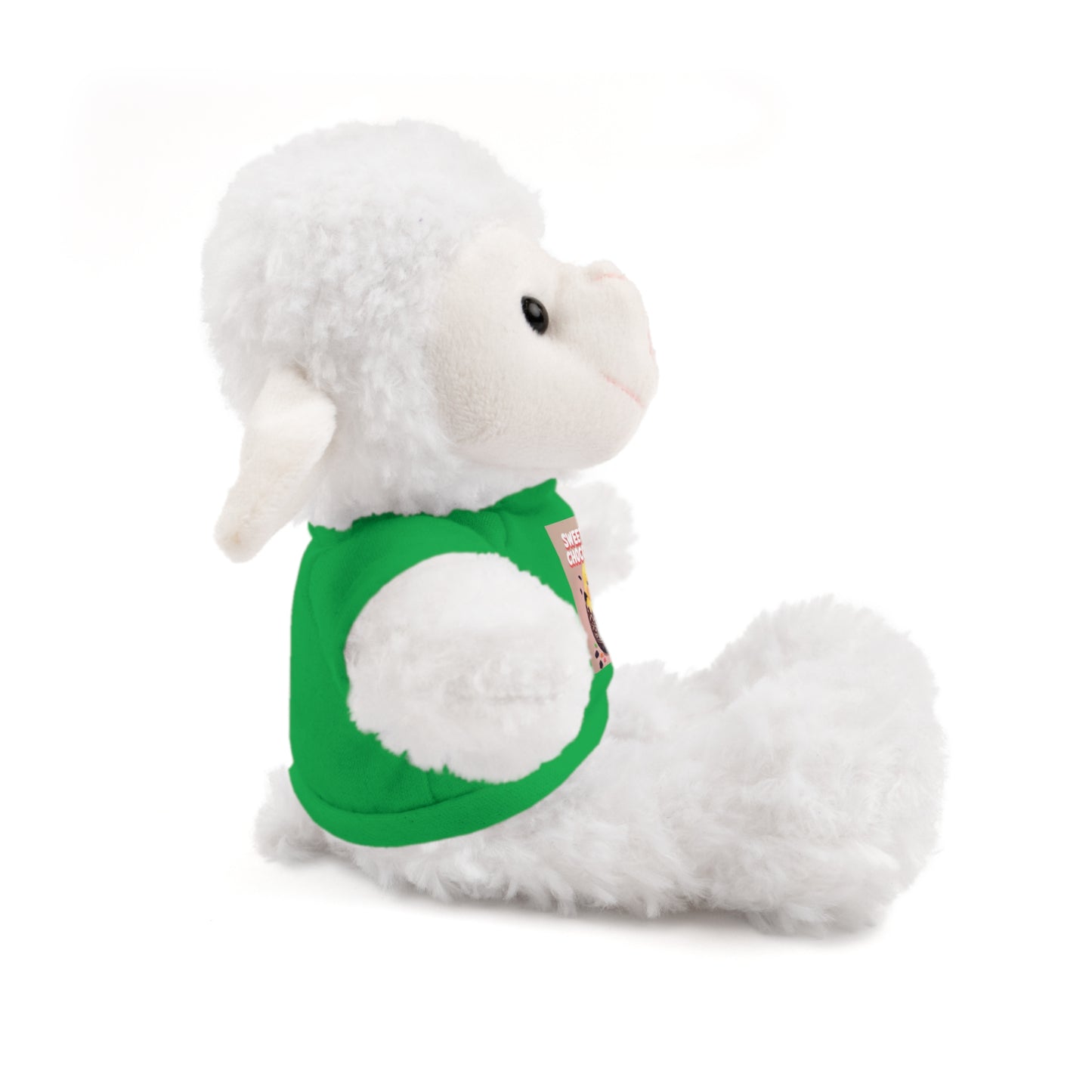 Sweet as Chocolate Stuffed Animal - Adorable Plush Toy with Tee