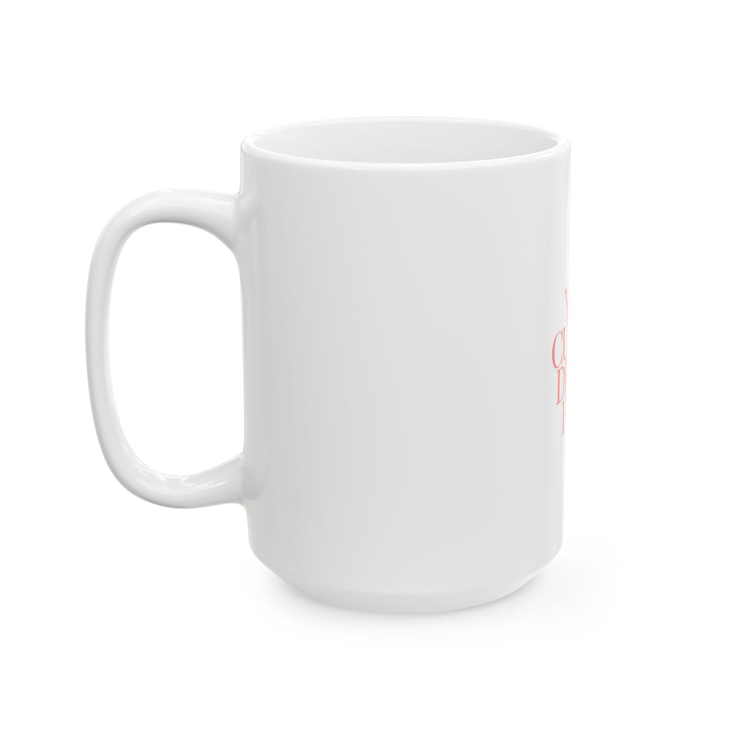 Customizable Ceramic Mug - Perfect for Gifts and Personal Use
