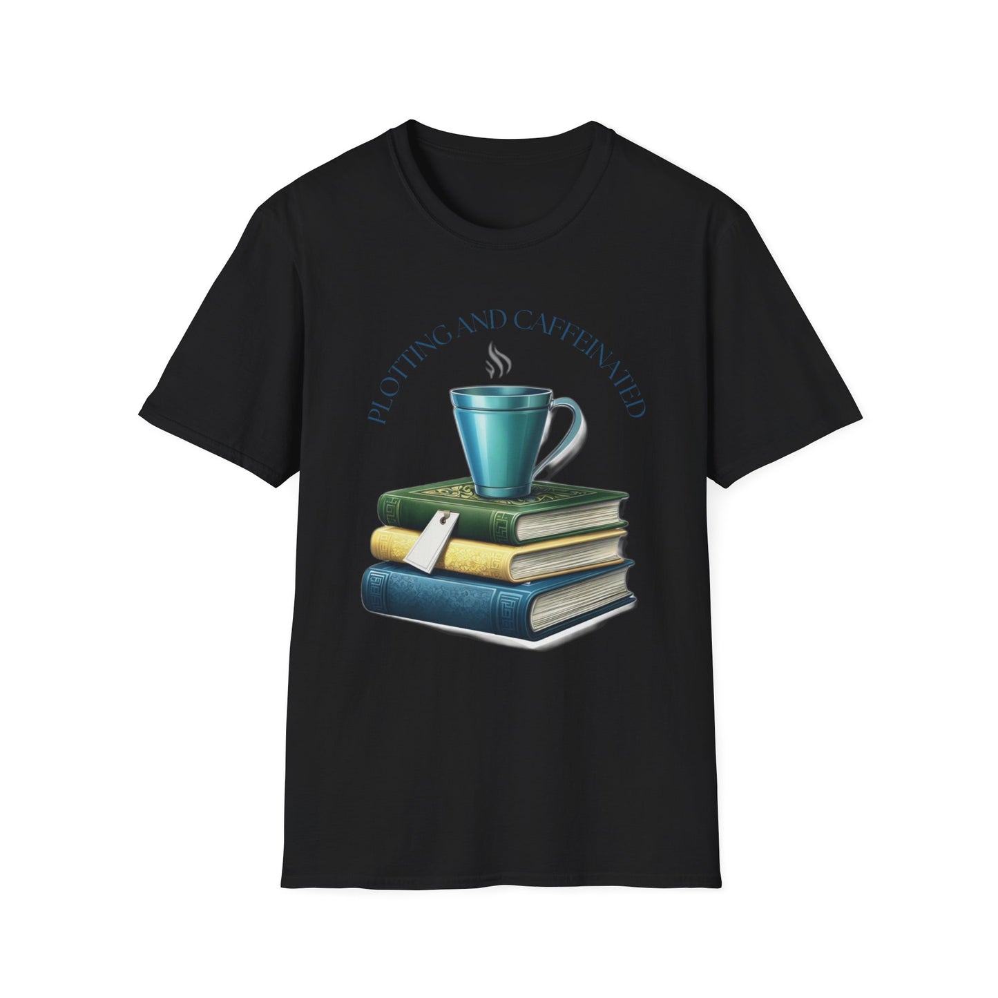 Plotting and Caffeinated Cosy Unisex T-Shirt