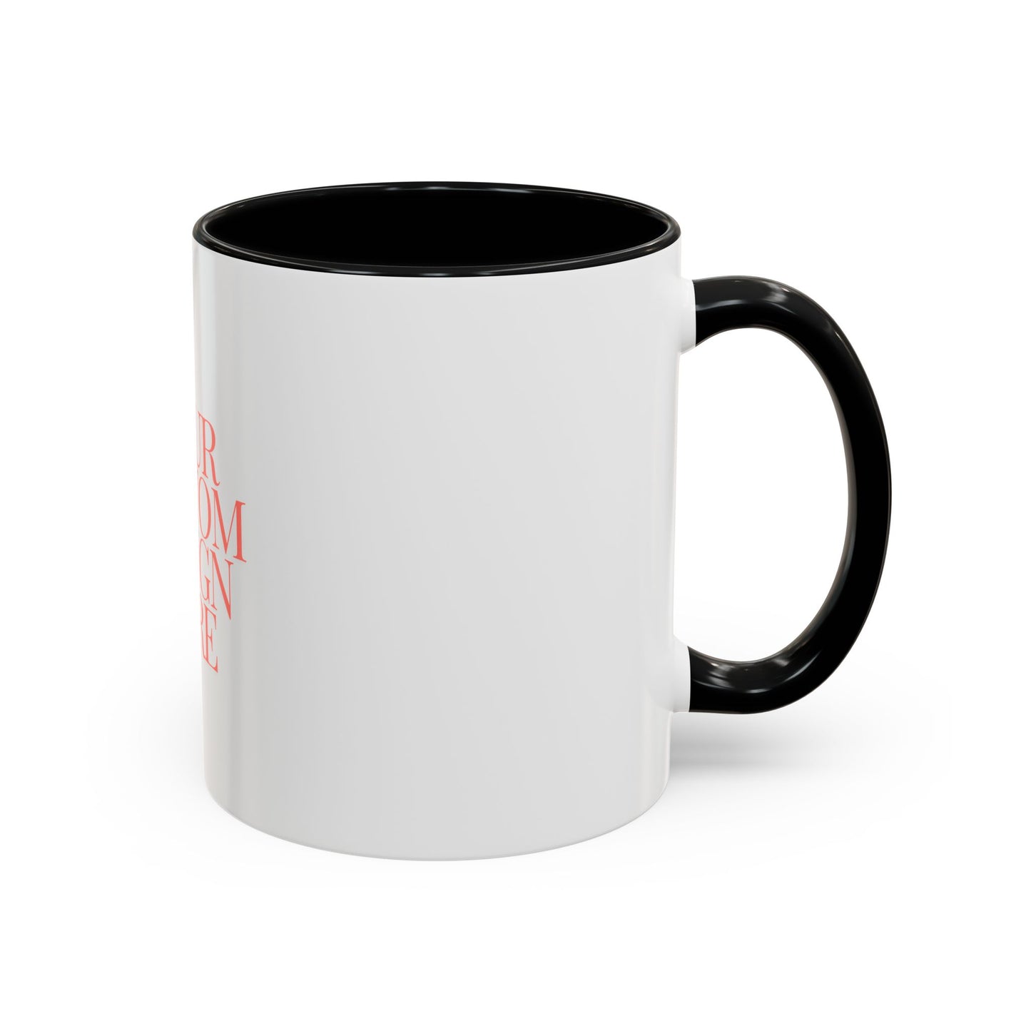 Custom Design Accent Coffee Mug - Personalized Drinkware for Home & Office