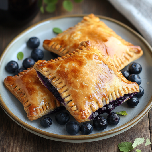 Celiac Safe Blueberry Hand Pies Recipe | Gluten-Free & Naturally Sweetened