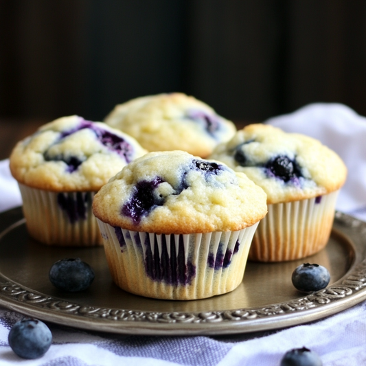 Celiac Safe Blueberry Muffins Recipe | Gluten-Free & Homemade with Organic Ingredients