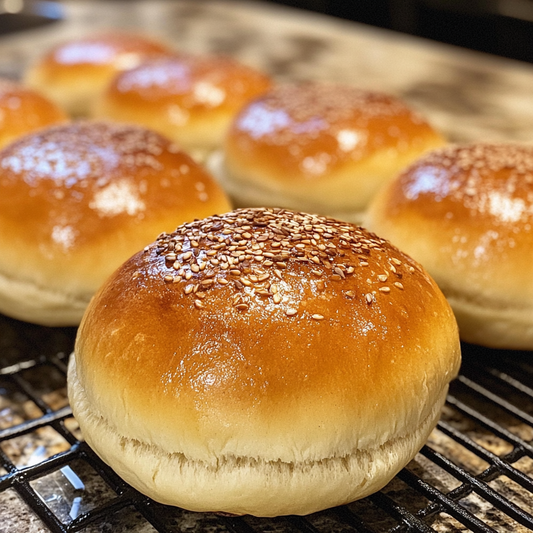 Celiac-Safe Sesame Seed-Topped Burger Buns Recipe | Gluten-Free, Perfect for Grilling Season