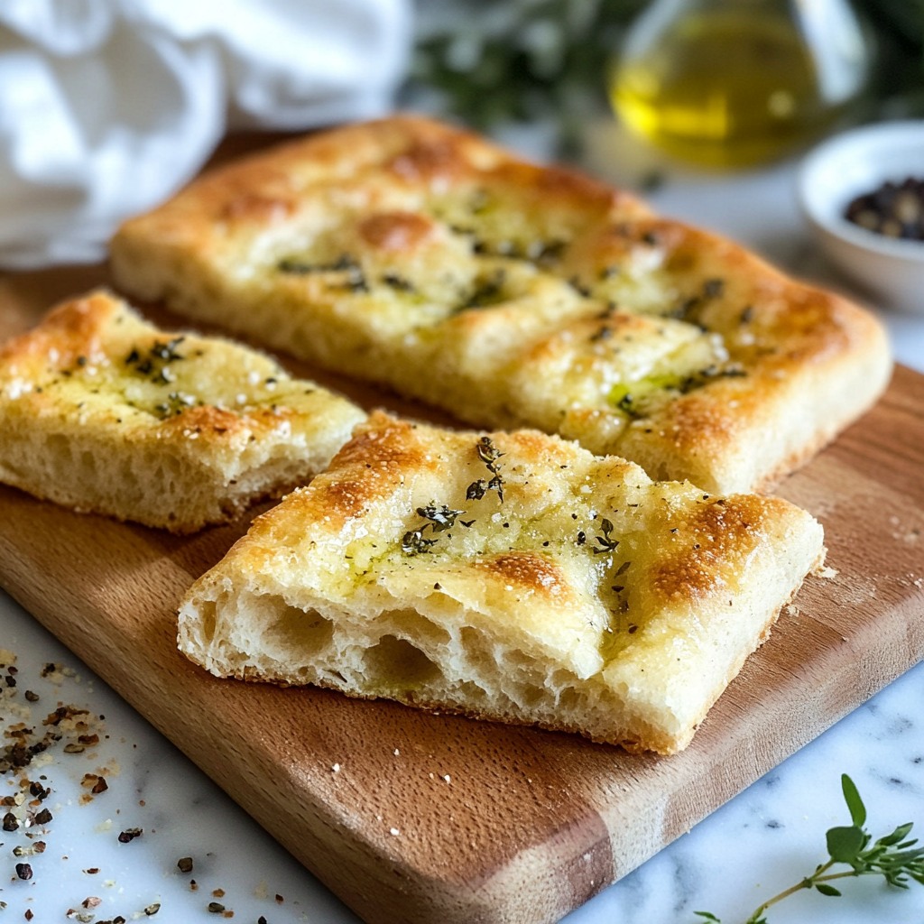 Gluten-Free Focaccia Bread Recipe | Crispy, Flavorful, and Easy to Make with Antimo Caputo Flour and La Tourangelle Olive Oil