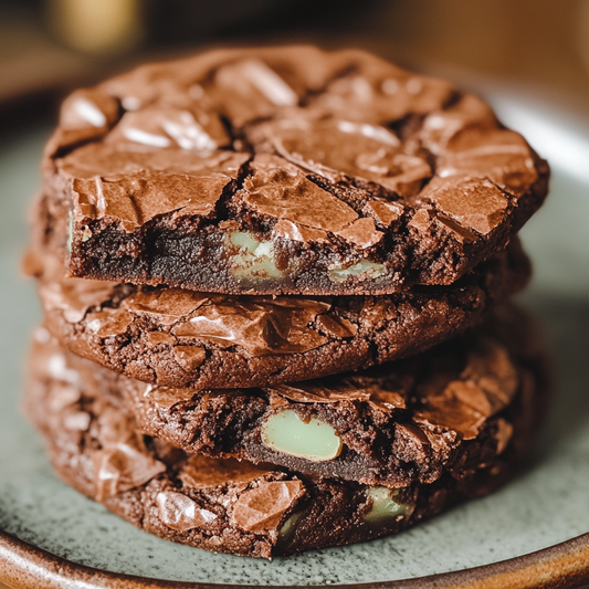 Luck of the Irish Mint Brownie Jumbo Cookie – A St. Patrick’s Day Favorite from Lilacs and Lemons Bakery