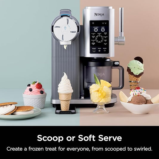 Unlock the Sweet Magic of Homemade Desserts with the Ninja Swirl by CREAMi Ice Cream & Soft Serve Maker