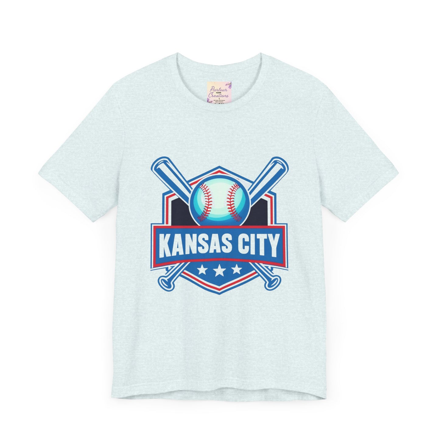 Kansas City Baseball Tee, Unisex Sports Shirt, Casual Game Day Top, Perfect for Baseball Lovers, Birthday Gift