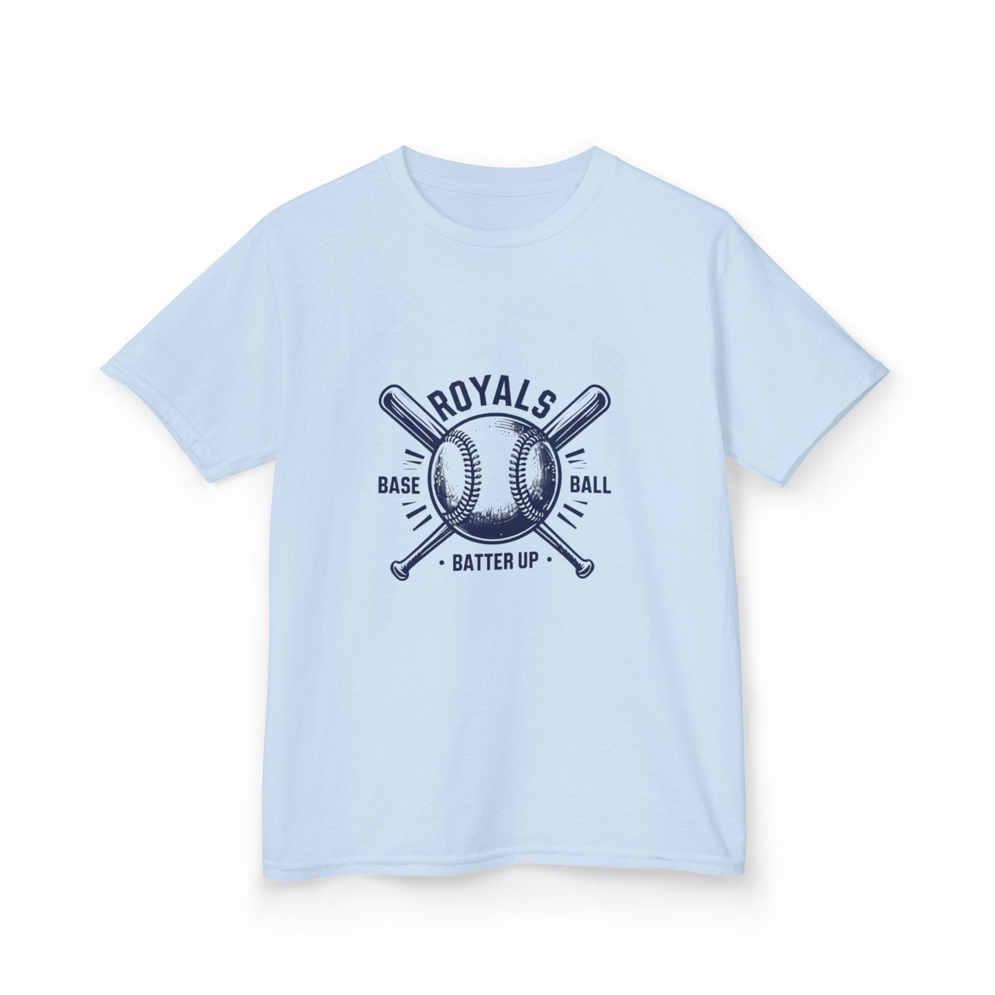 Kansas City Kids Baseball T-Shirt - Royals Batter Up Design