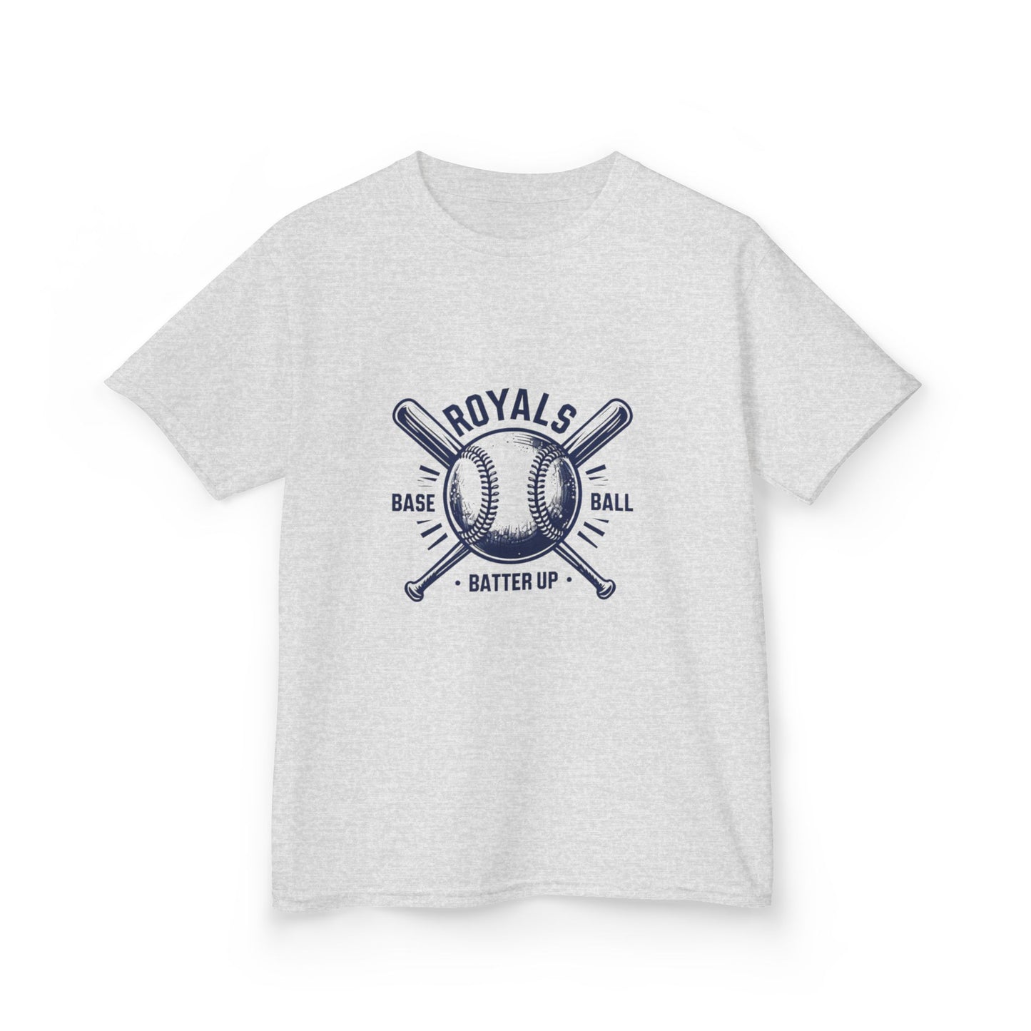 Kansas City Kids Baseball T-Shirt - Royals Batter Up Design