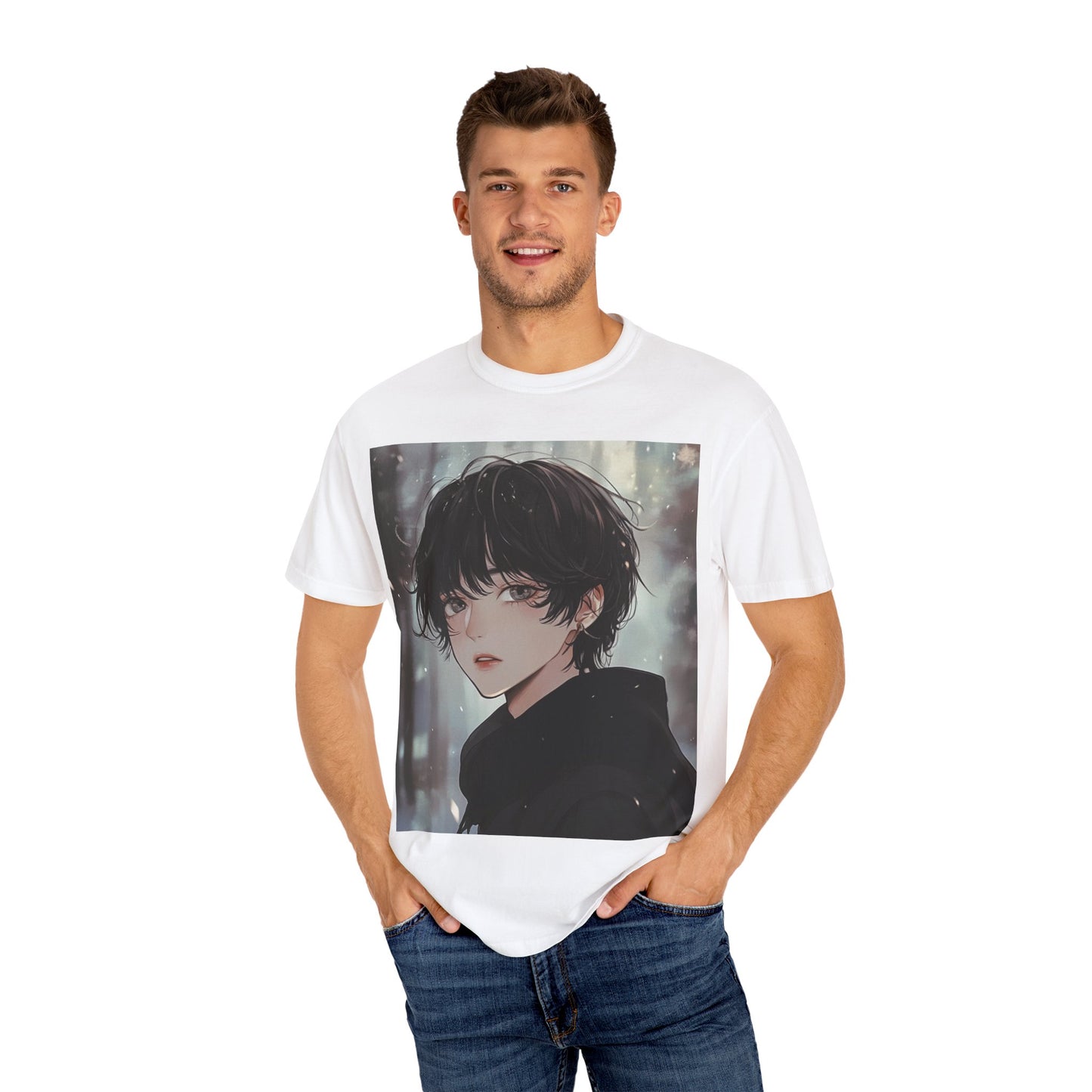 内なる英雄 Unisex T-shirt- Inner Hero Graphic Tee – Subtle Anime-Inspired T-Shirt for Teenagers | Minimalist Design, Comfortable & Stylish Anime Clothing